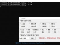 [精品软件] B站视频下载器+python源码